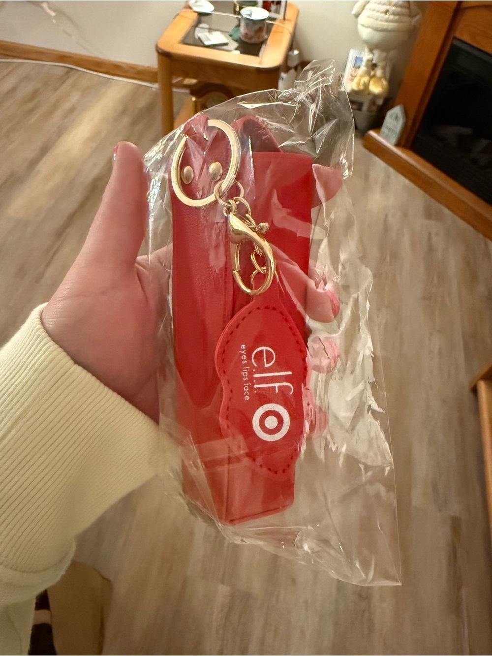 Target X e.l.f. Cosmetics limited edition lip product keychain carrying case